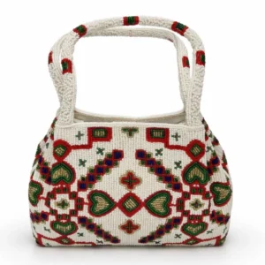 Handcrafted Beaded Ethnic Mini Tote bag