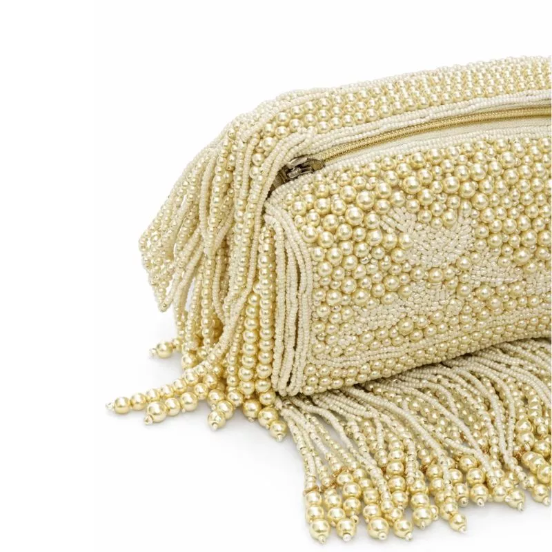 Pearl Beaded Sling Bag - Image 2