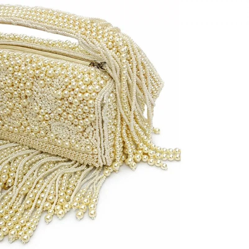 Pearl Beaded Sling Bag - Image 7