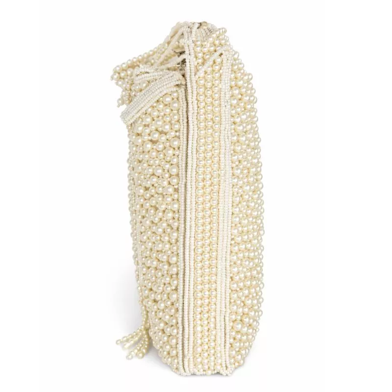 Pearl Beaded Sling Bag - Image 4