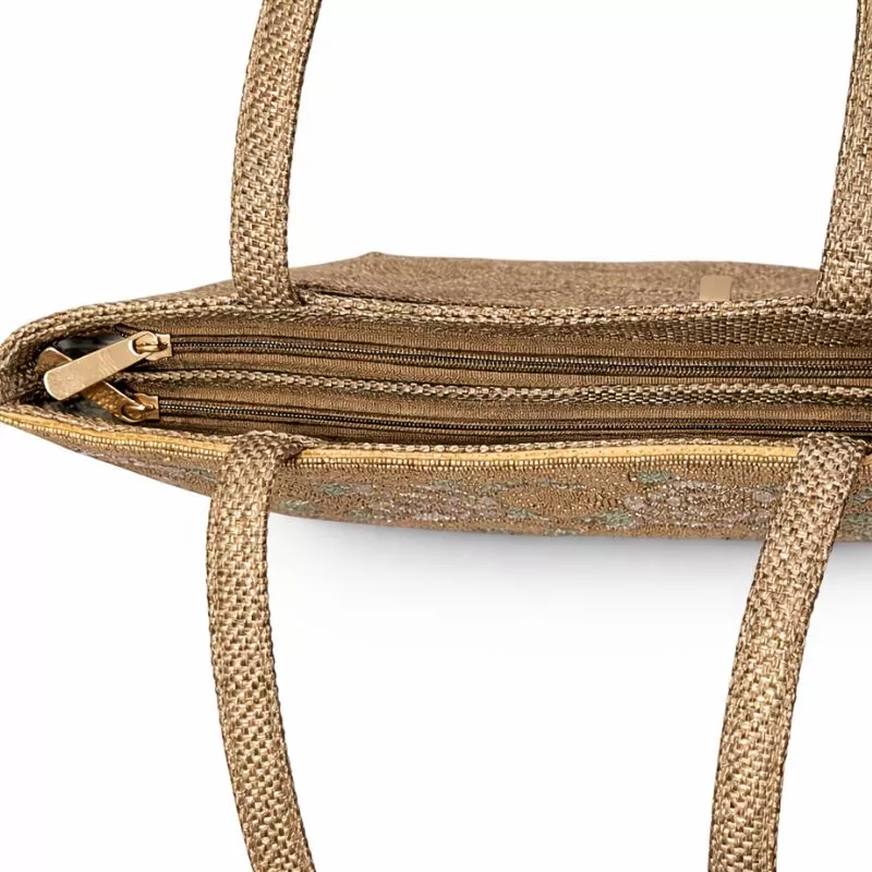 Handcrafted Embroidered Tote Bag - Image 5