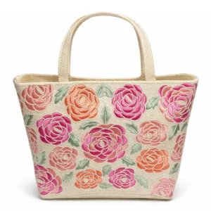 Handcrafted Beaded Tote Bag